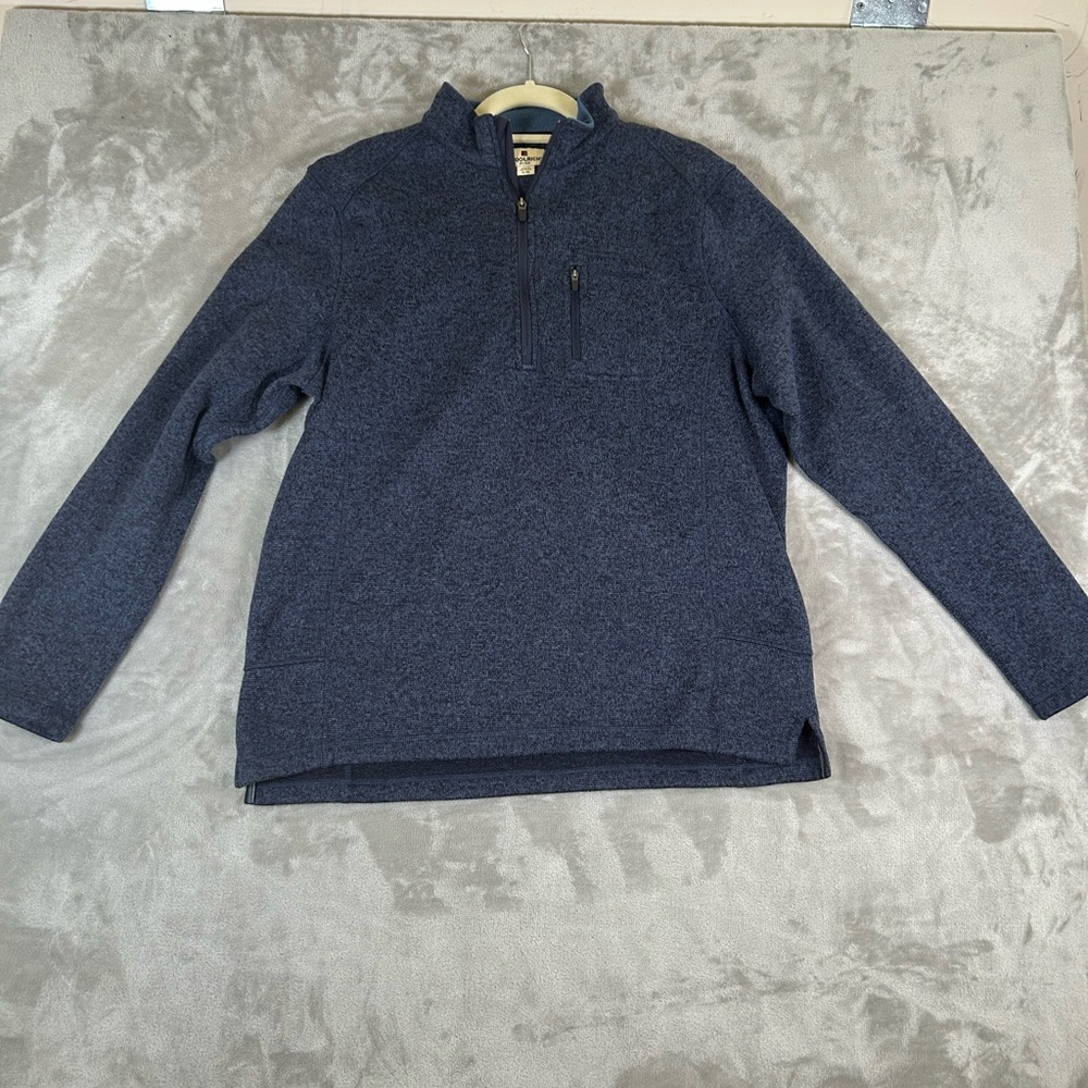 Woolrich blue quarter-zip sweater - Picture 9 of 9
